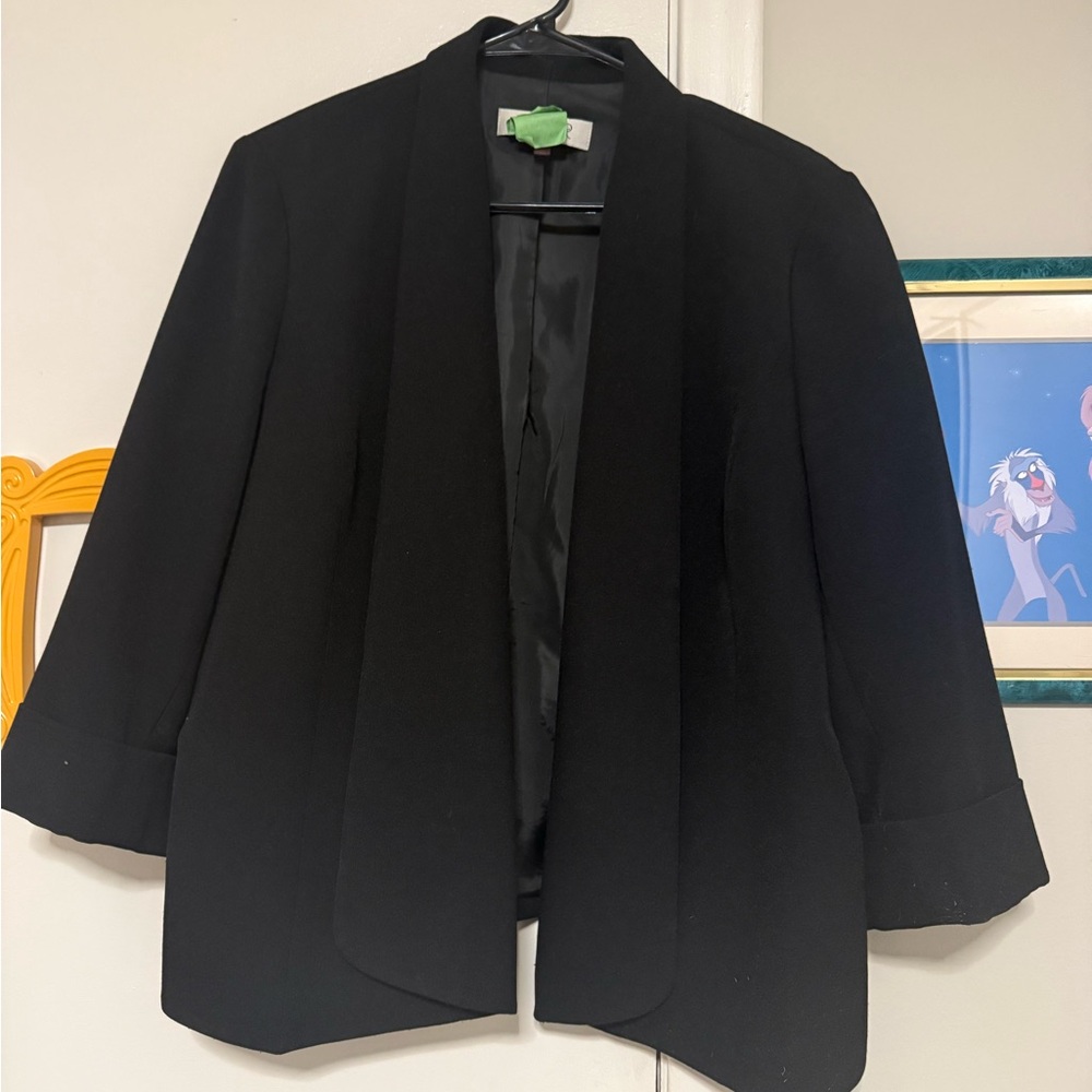 Women's Black open Blazer kasper 14